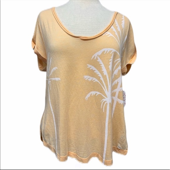 NWT We The Free distressed palm tree T-shirt - Picture 2 of 16